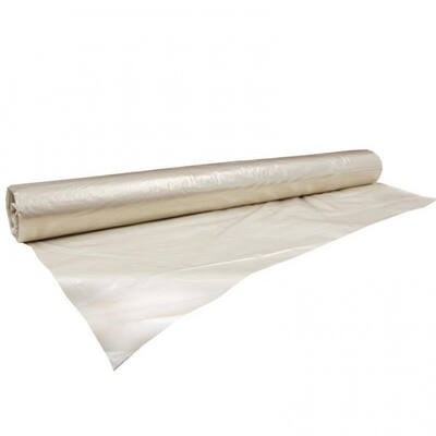 LDPE vlakfolie (Afdekfolie) 2,0 x 200 m 60my plano transparant