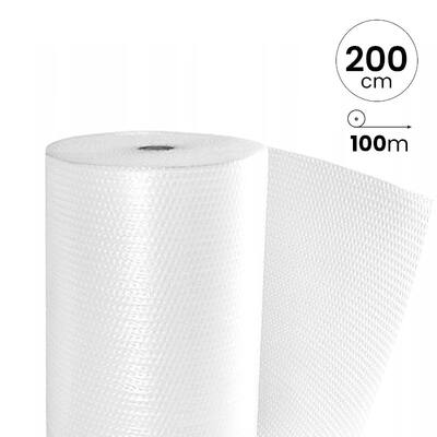 Luchtkussenfolie Ultra Light / S 200cm x 100mtr transparant