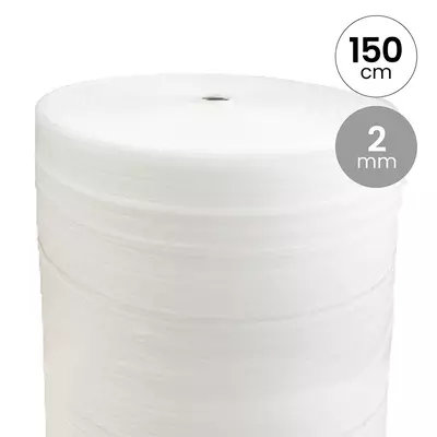Schuimfolie 150cm 250m 2mm