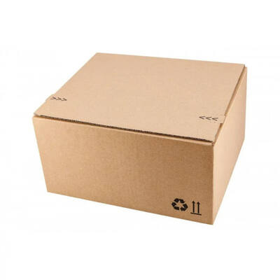Verzendbox 7 310x230x160mm EG bruin autolock + plakstrip