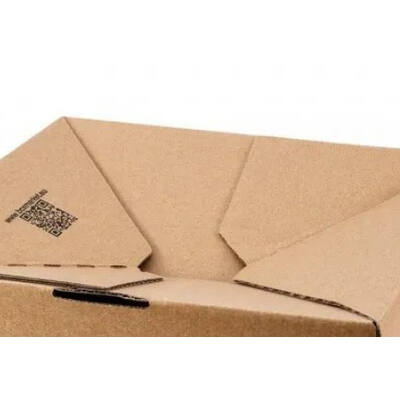 Verzendbox 9 400x260x250mm EG bruin autolock + plakstrip