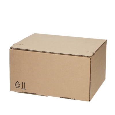Verzendbox 30 260x220x130mm EG bruin autolock + plakstrip