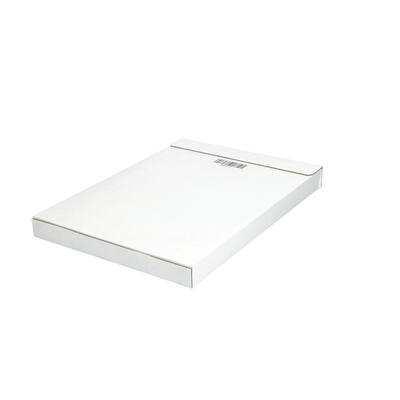 Mailbox 2 A4+ 250x350x28mm EG wit + 2x plakstrip