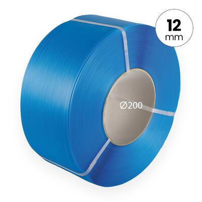 PP band 12/55 kern 200mm x 3000mtr blauw