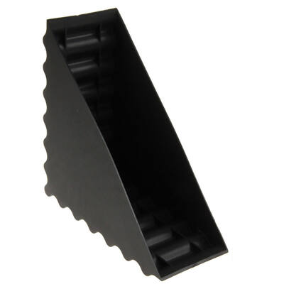 Kunststof beschermhoek 100 x 100 x 40 mm zwart