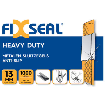 Sluitzegels FIXSEAL 13mm 0,7 mm KO strong