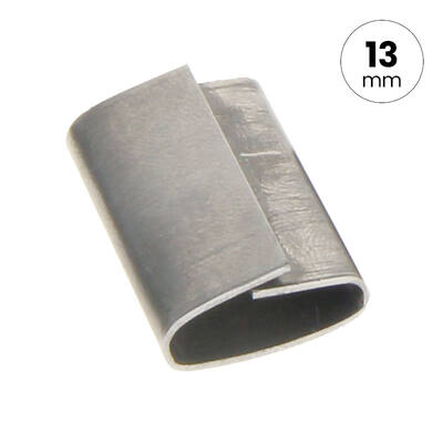 Sluitzegels Staal 13x25x0,6mm overlap