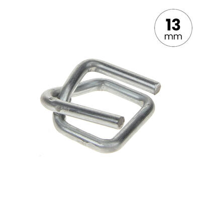 Metalen gesp FIXCLIP(B-4) 13mm 3,3mm draad