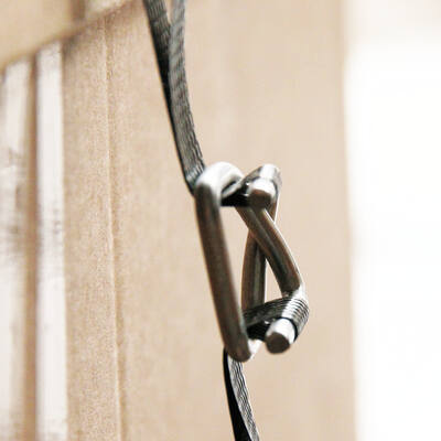Metalen gesp FIXCLIP(B-5) 16mm 3,5mm draad