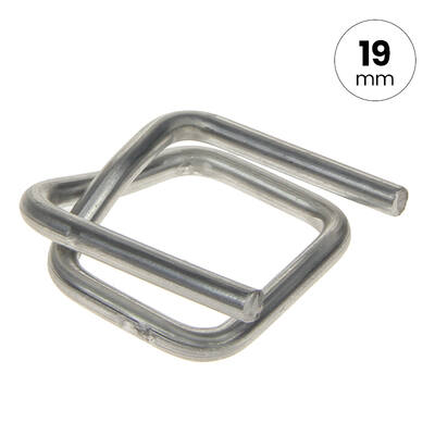 Metalen gesp FIXCLIP(B-6) 19mm 4,0mm draad