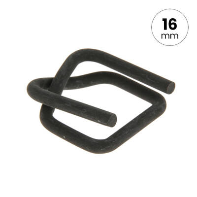Metalen gesp FIXCLIP(BF-5) 16mm gefosfateerd