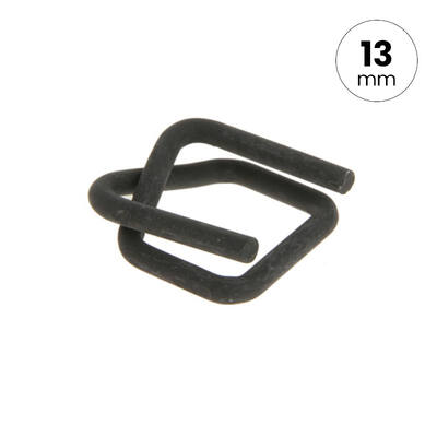 Metalen gesp FIXCLIP(BF-4) 13mm Gefosfateerd