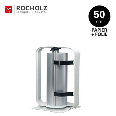 175151 - Folierolhouder verticaal model met kartelmes 50cm