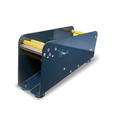 Labeldispenser 1-vaks metaal 75mm