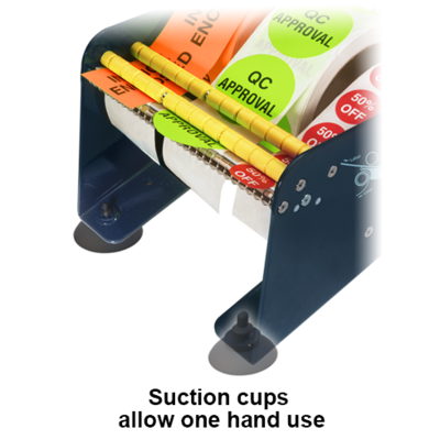 Labeldispenser 5-vaks metaal 304,8mm