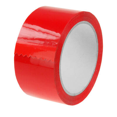 PP tape 50/66 acryle rood low-noise