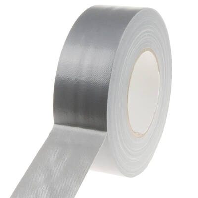 Duct tape lijmrest vrij grijs 50/50