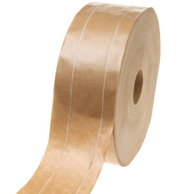 Papieren plakband 60 gram 48/200 bruin