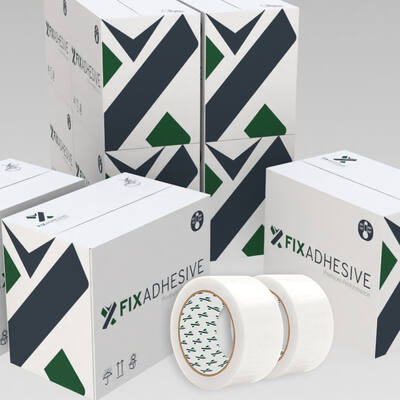 FIX5000 - PVC solvent tape 32my 48/66 wit
