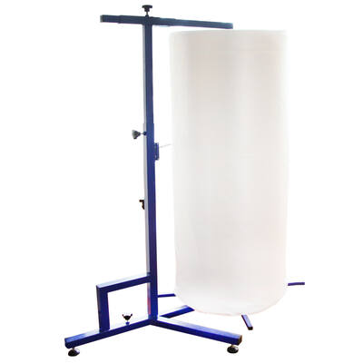 Verticale rolhouder blauw 100-170cm