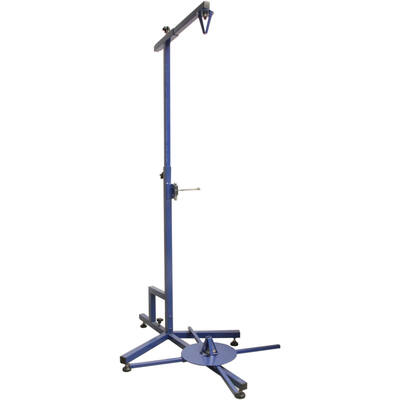 Verticale rolhouder blauw 100-170cm