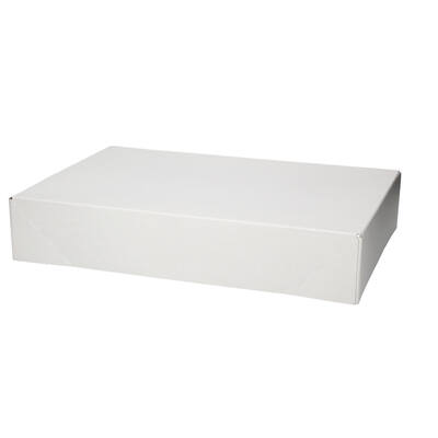Paraatdozen deksel kraft bruin/wit buiten 800 gram 582 x 382 x 110mm