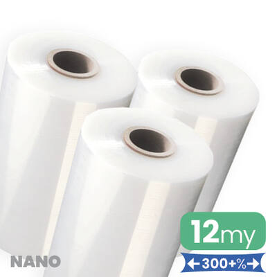 Machinefolie Diamond 12my 50cm x 2.950m Transparant NANO